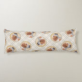 Pointer Schilderij Engels Schattigee originele Pet Lichaamskussen (Achterkant)