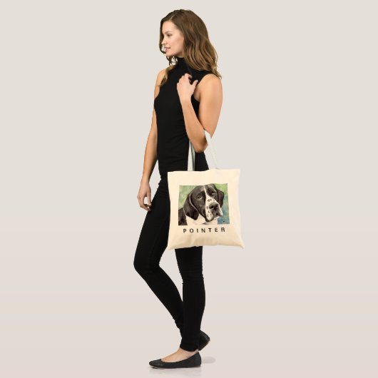 Pointer Tote Bag (Voorkant (model))