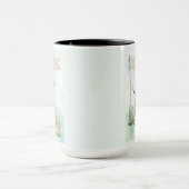 Pointer Waterverf Gepersonaliseerde Hond Mok (Midden)