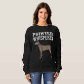 Pointer Whisperer Dog Trui (Voorkant volledig)