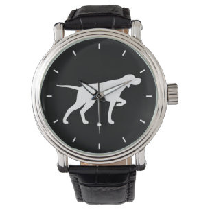 Pointerhond Silhouet Horloge