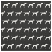 Pointerhond Silhouet Huisdier Stof (Swatch)