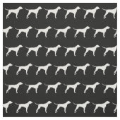 Pointerhond Silhouet Huisdier Stof (Swatch)