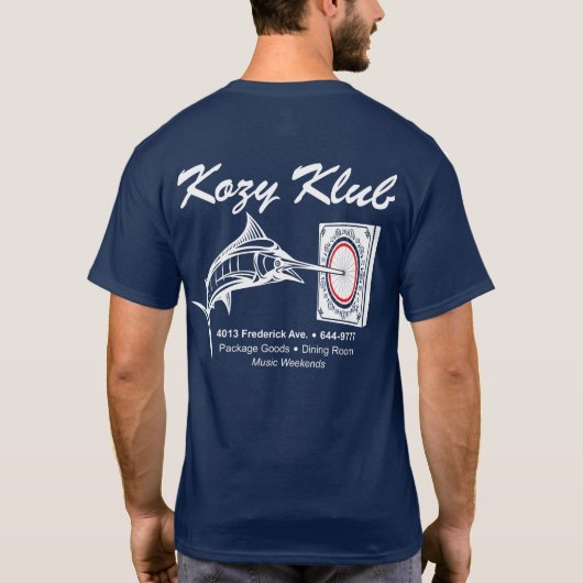 Pointers Kozy Klub T-shirt (Achterkant)