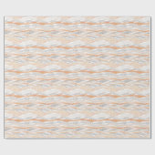 Pointillism Wavy Polka: Schattige Doodle Textiel Cadeaupapier (Vlak)