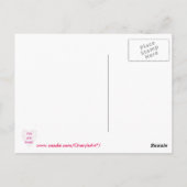 Pointillisme Hart Je bent geliefd Briefkaarten (Achterkant)