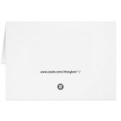 Pointillisme kajak scene schilderij, Kaarten (Achterkant Horizontaal)