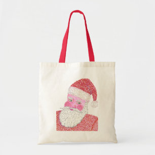 Pointillisme Sinterklaas, canvas canvas tassen