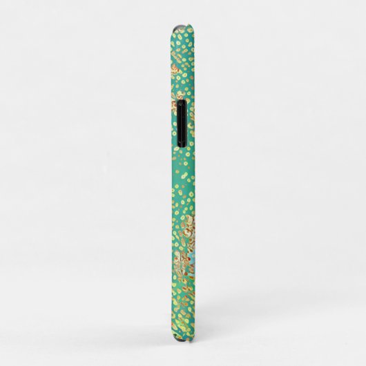 Pointillist bomen Case-Mate iPhone case (Achterkant/rechts)