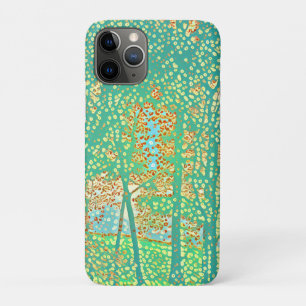 Pointillist bomen Case-Mate iPhone case