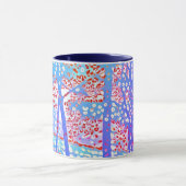 Pointillist bomen mok (Midden)