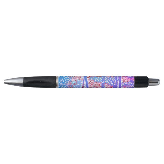 Pointillist bomen pen (Voorkant)