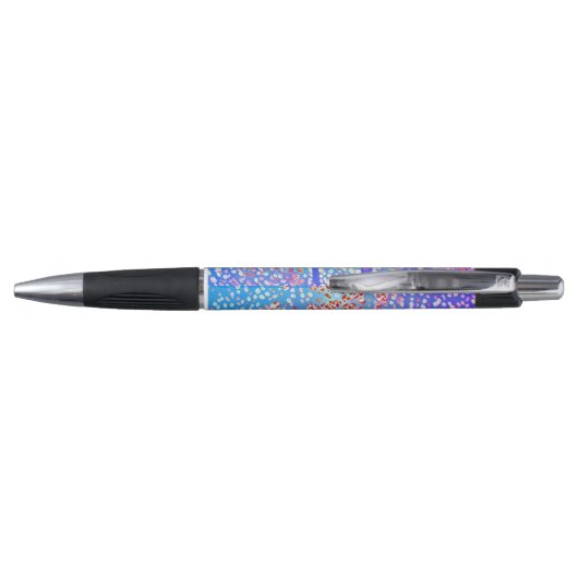 Pointillist bomen pen (Achterkant)