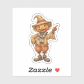 Pointing Scarecrow Sticker (Vel)