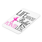 Pointless balletmagneet magneet (Linkerzijde)