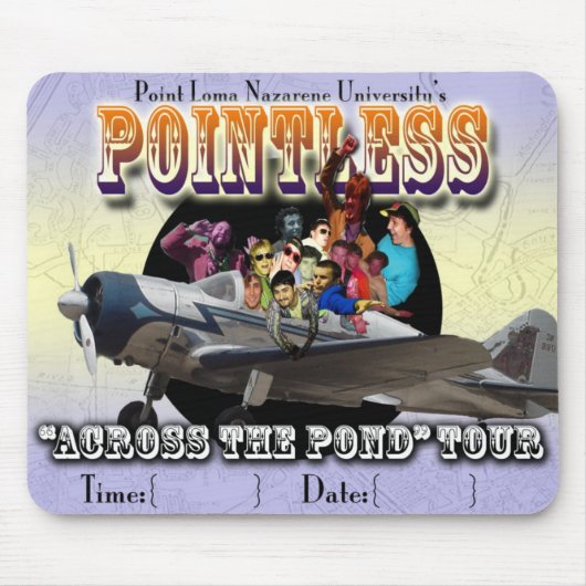 Pointless Europe Tour Muismat (Voorkant)