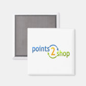 Points2shop magneet (Voorkant / Achterkant)