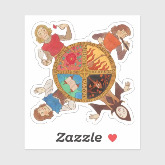 Poioumenon Logo Sticker (Vel)