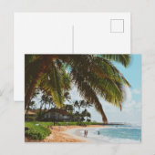 Poipu Beach - Eiland Kauai - Hawaï Briefkaart (Voorkant / Achterkant)