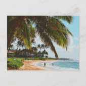 Poipu Beach - Eiland Kauai - Hawaï Briefkaart (Voorkant)