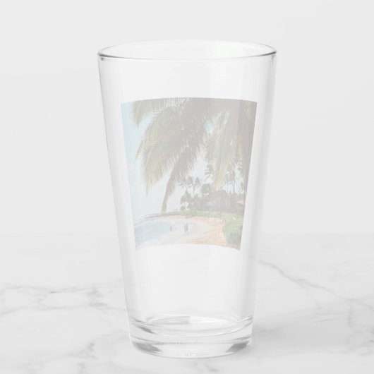 Poipu Beach - Eiland Kauai - Hawaï Glas (Achterkant)