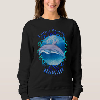 Poipu Beach Hawaii Hi Vacation Souvenir Dolphin Trui