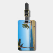 Po'ipu Beach, Kaua'i Keepslag Bagagelabel (Voorkant verticaal)