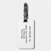 Po'ipu Beach, Kaua'i Keepslag Bagagelabel (Achterkant verticaal)