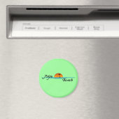 Poipu Beach Sunset Magnet (Insitu (Vaatwasser))
