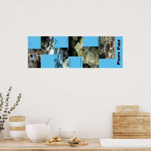 Poipu Fish Poster (Keuken)