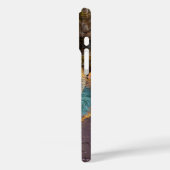 Poipu Sunrise, Kauai Hawaiian Peacock Collage Case-Mate iPhone Case (Achterkant / Links)