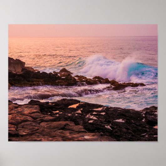 Poipu zonsopgang, Kauai Poster (Voorkant)