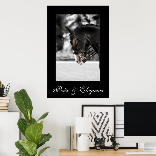 Poise & Elegance Poster (Thuiskantoor)