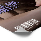 Poise Magazine Hoesje Sjabloon 30ste verjaardagsca Poster (Hoek)