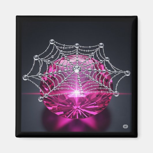 Poised Magenta Magnet (Voorkant)