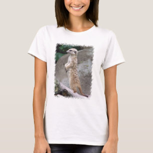 Poised Meerkat Dames T-Shirt