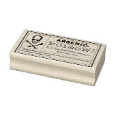 POISON Apothecary Label Rubber Stamp Rubberstempel (Stempel)