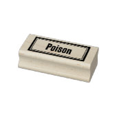 POISON Apothecary  Label Rubber Stempel (Stempel)