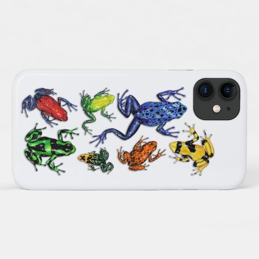 Poison Arrow Frog iPhone Case (Achterkant (horizontaal))