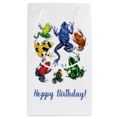 Poison Arrow Frog (Poison Dart frog) Gift Bag Klein Cadeauzakje (Achterkant)