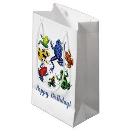 Poison Arrow Frog (Poison Dart frog) Gift Bag Klein Cadeauzakje