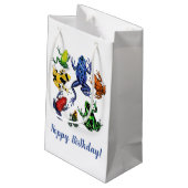 Poison Arrow Frog (Poison Dart frog) Gift Bag Klein Cadeauzakje (Achterkant Gekanteld)