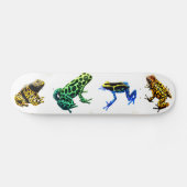 Poison Arrow Frogs Skateboard (Horizontaal)