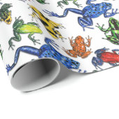 Poison Arrow-kikkerpapier Cadeaupapier (Rol Hoek)