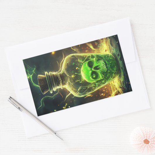 Poison Bottle Sticker (Envelop)