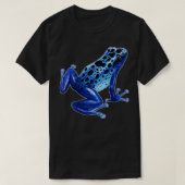Poison Dart Frog  Blue  Amphibian  I Love Frogs  T-shirt (Design voorkant)