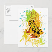 Poison_dart_frog Briefkaart (Voorkant / Achterkant)