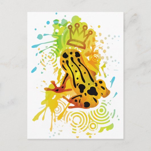 Poison_dart_frog Briefkaart (Voorkant)