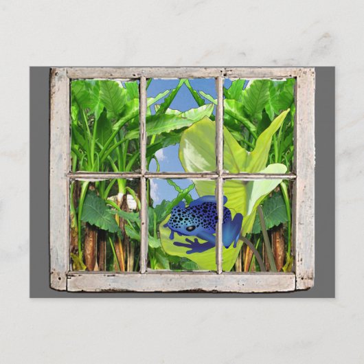 Poison Dart Frog Briefkaart (Voorkant)