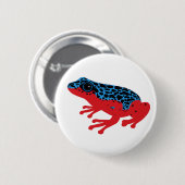 Poison Dart Frog Button (Voorkant /achterkant)